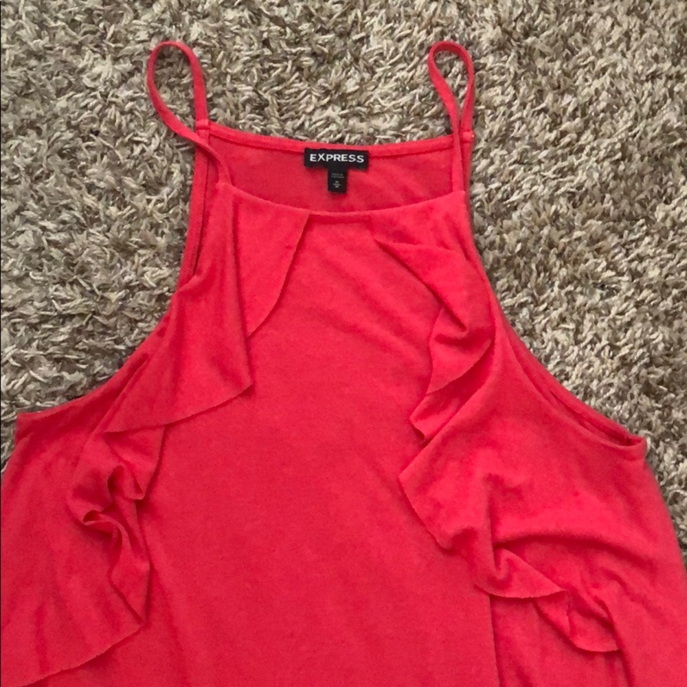 EXPRESS Ruffle tank - Picture 2 of 3